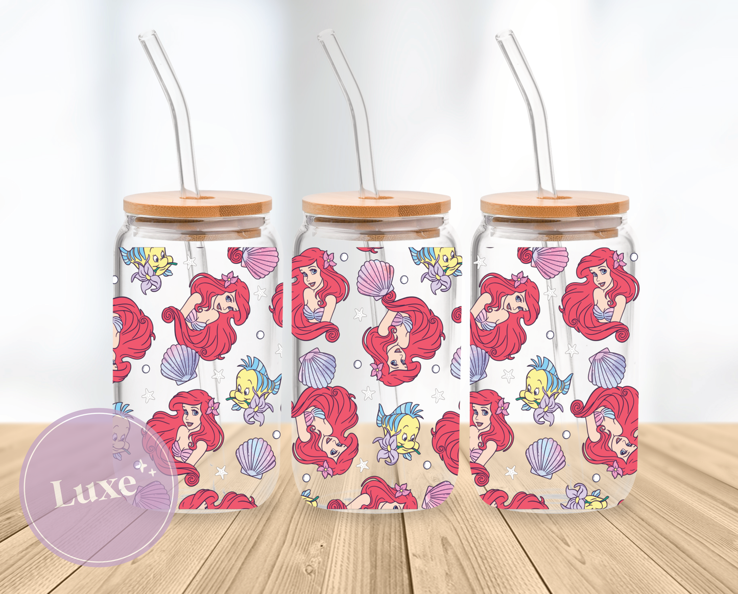 16oz Tumbler #006 - Little Mermaid