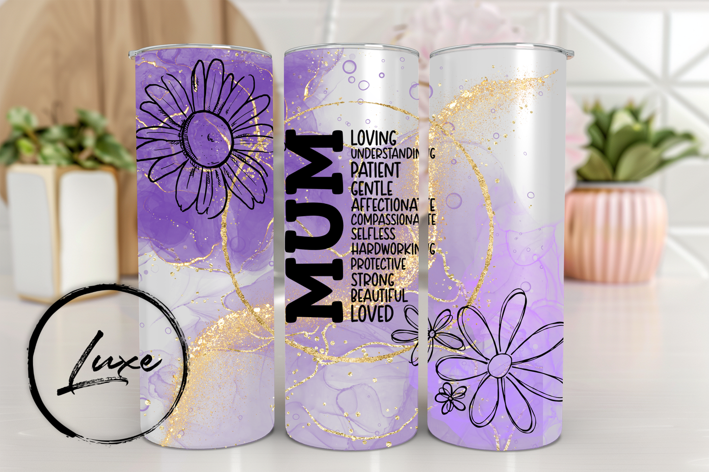 20oz Tumbler #28 - Mum