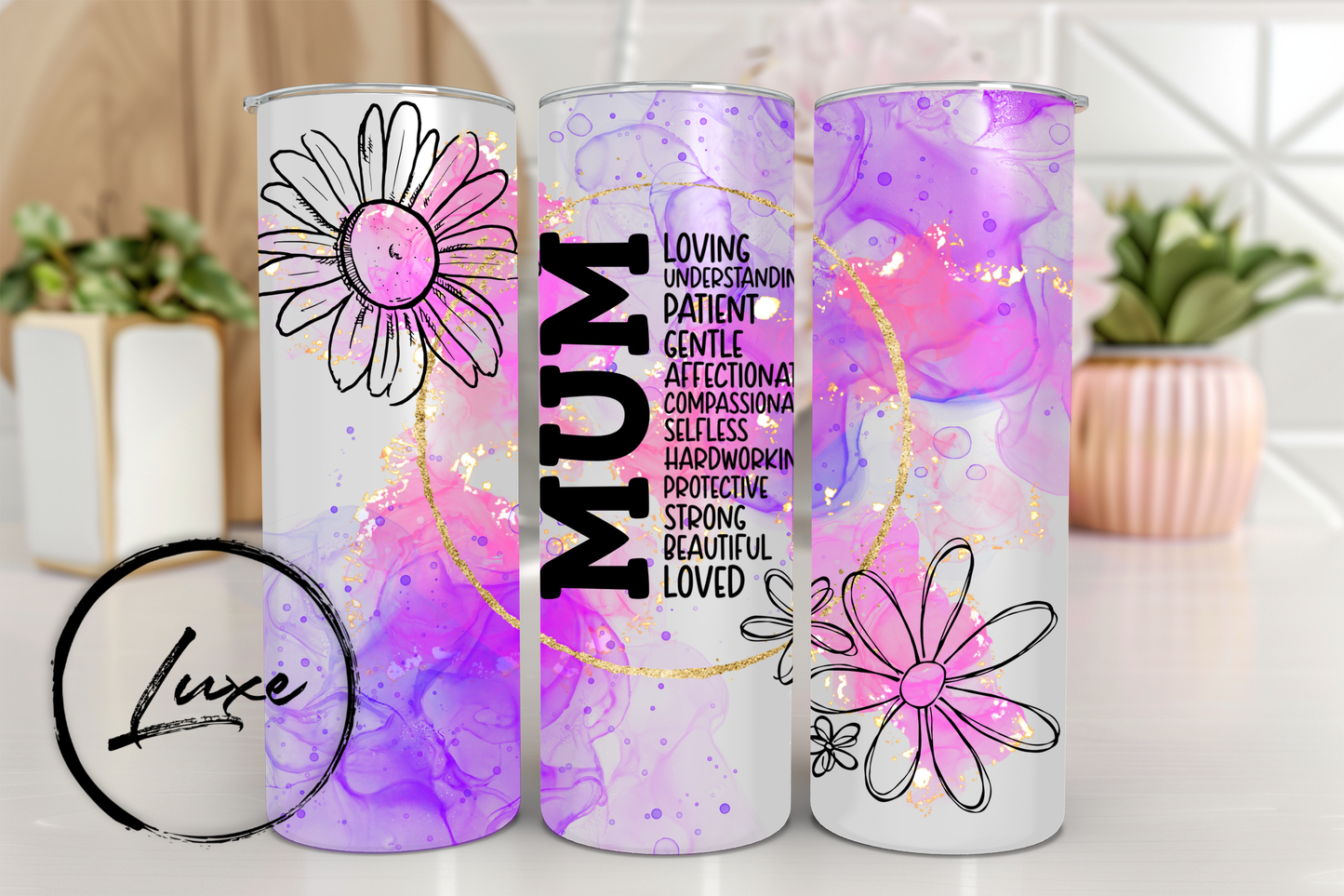 20oz Tumbler #30 - Mum