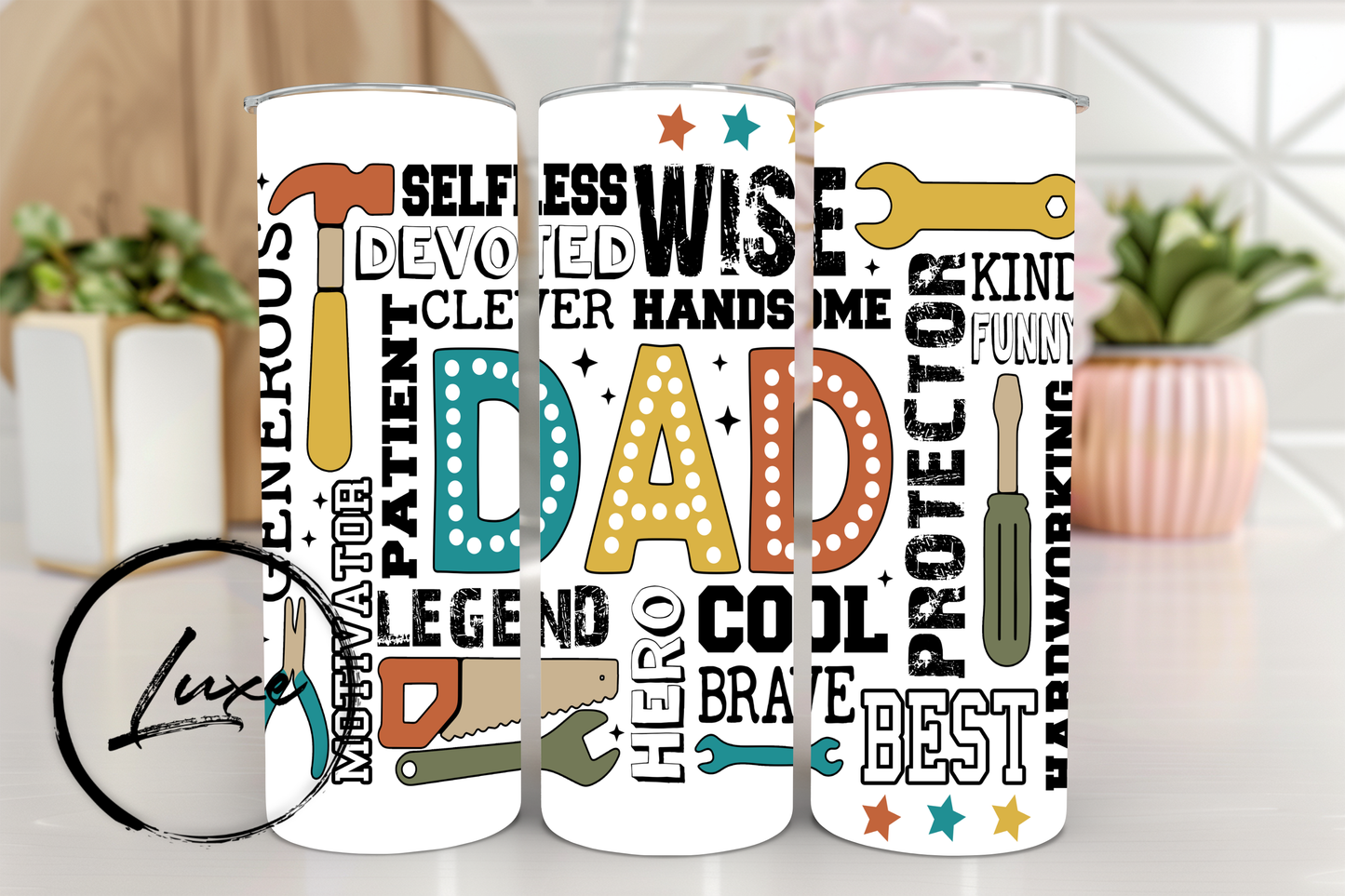 20oz Tumbler #05 - Dad