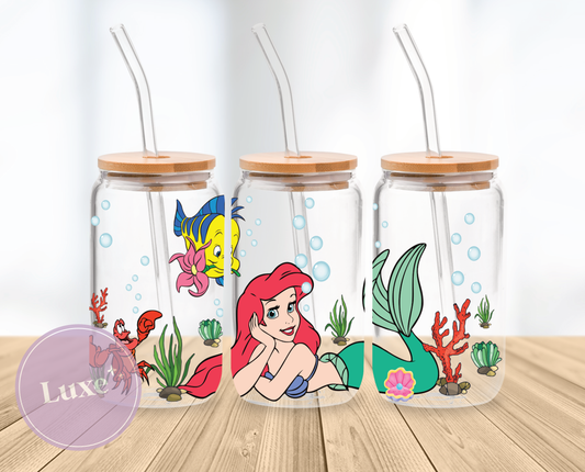 16oz Tumbler #007 - Little Mermaid