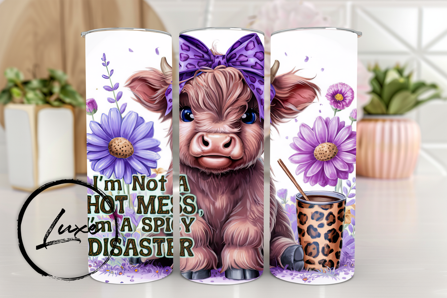 20oz Tumbler #38 - Spicy Disaster