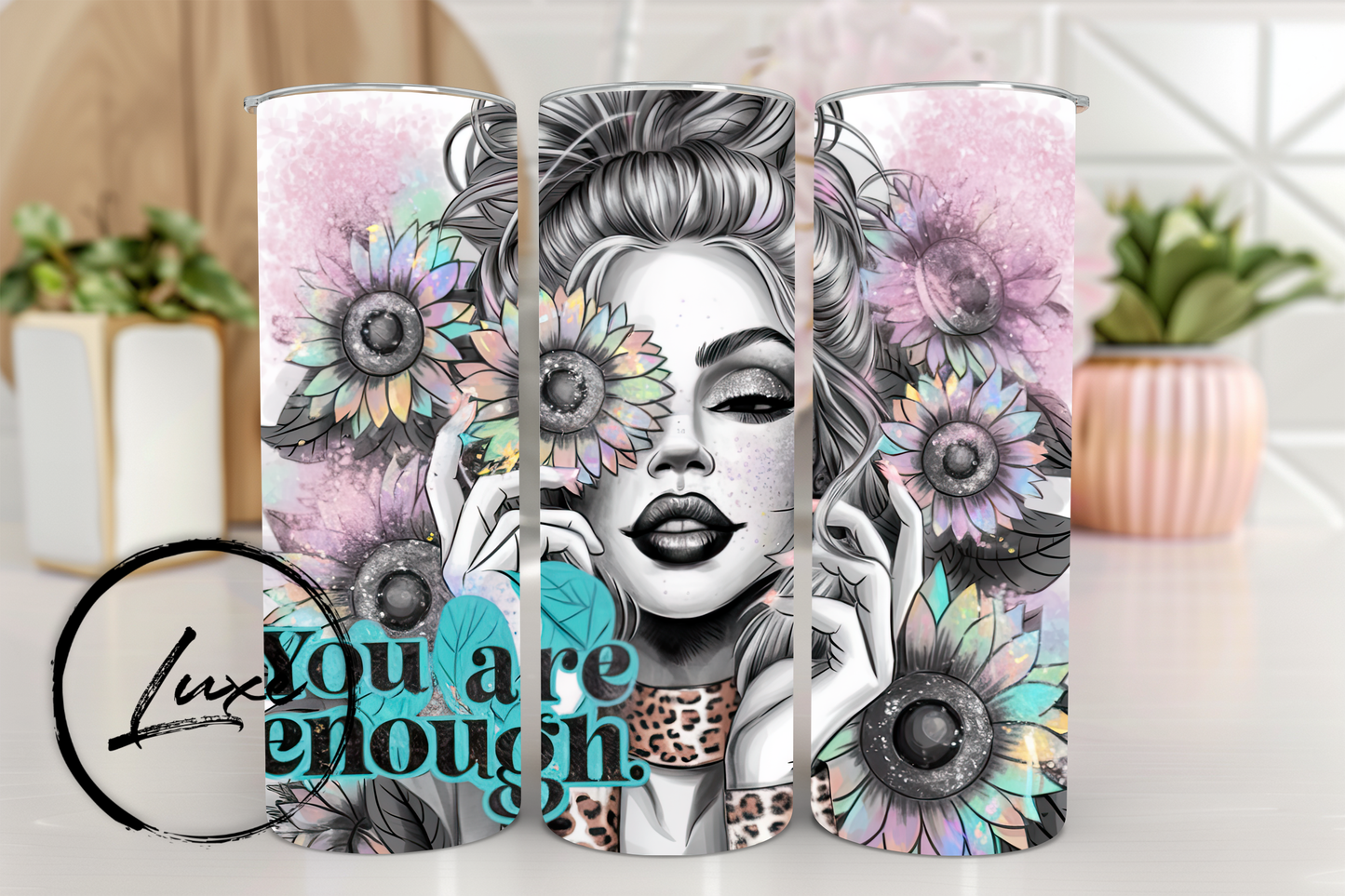 20oz Tumbler #43 - You Are Enough