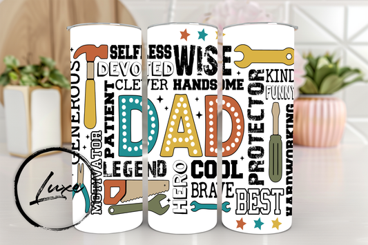 20oz Tumbler #05 - Dad