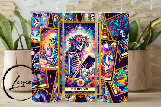 20oz Tumbler #50 - Tarot Cards