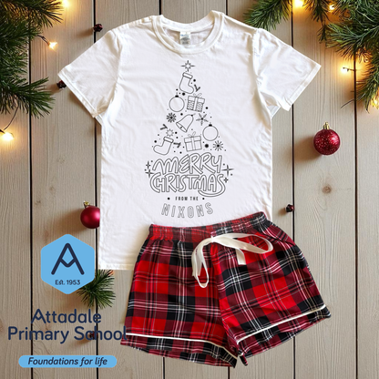 Personalised Family Pyjama Sets - Adults